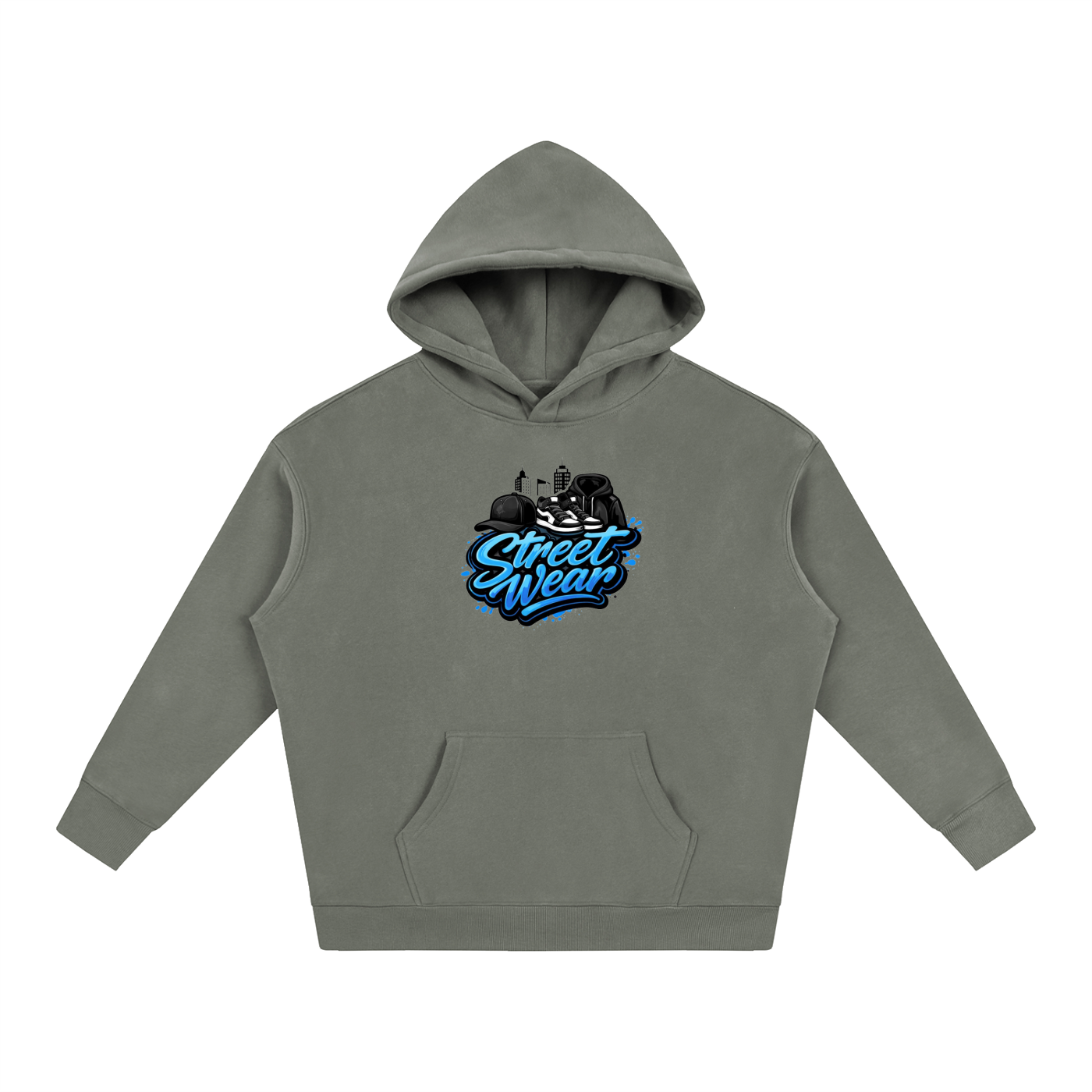 Oversize Fleeced Hoodie