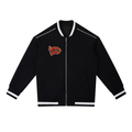 Contrast Piping Zip Bomber Jacket ODMPOD