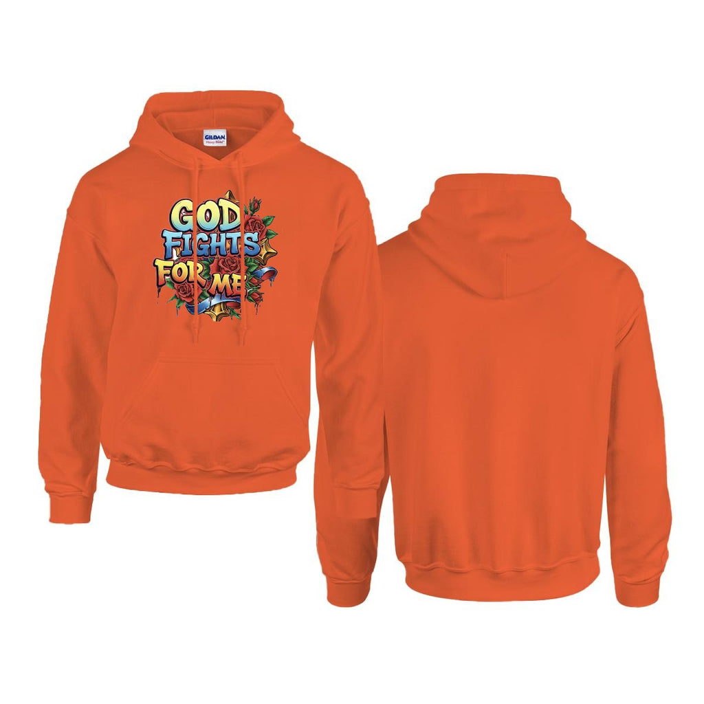 Men's Hoodie Printed in USA |Gildan 18500 Front DTF