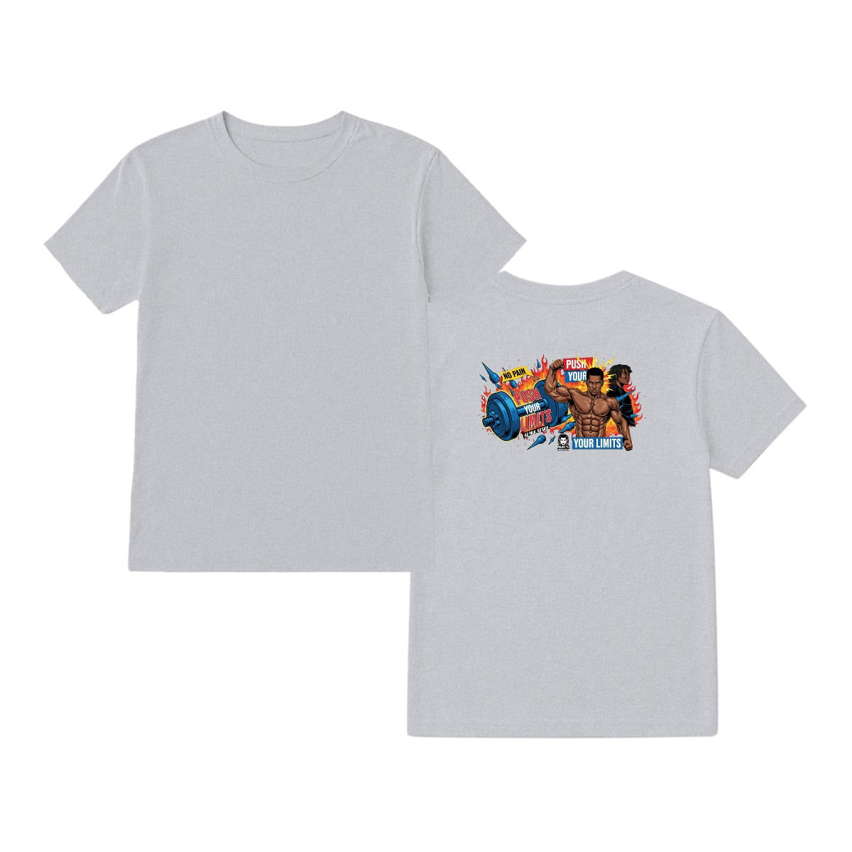 Men's T-Shirt Printed in USA |Gildan 5000 Back DTF