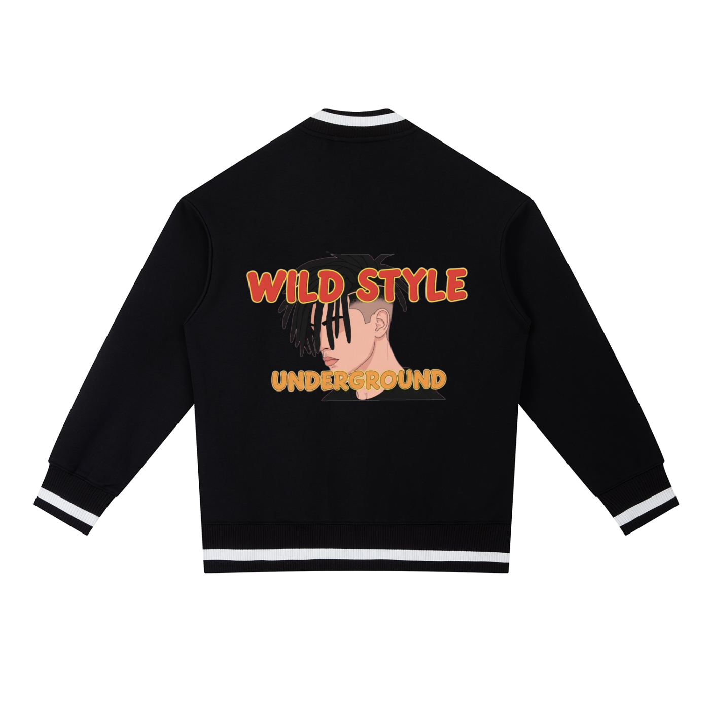 Contrast Piping Zip Bomber Jacket ODMPOD