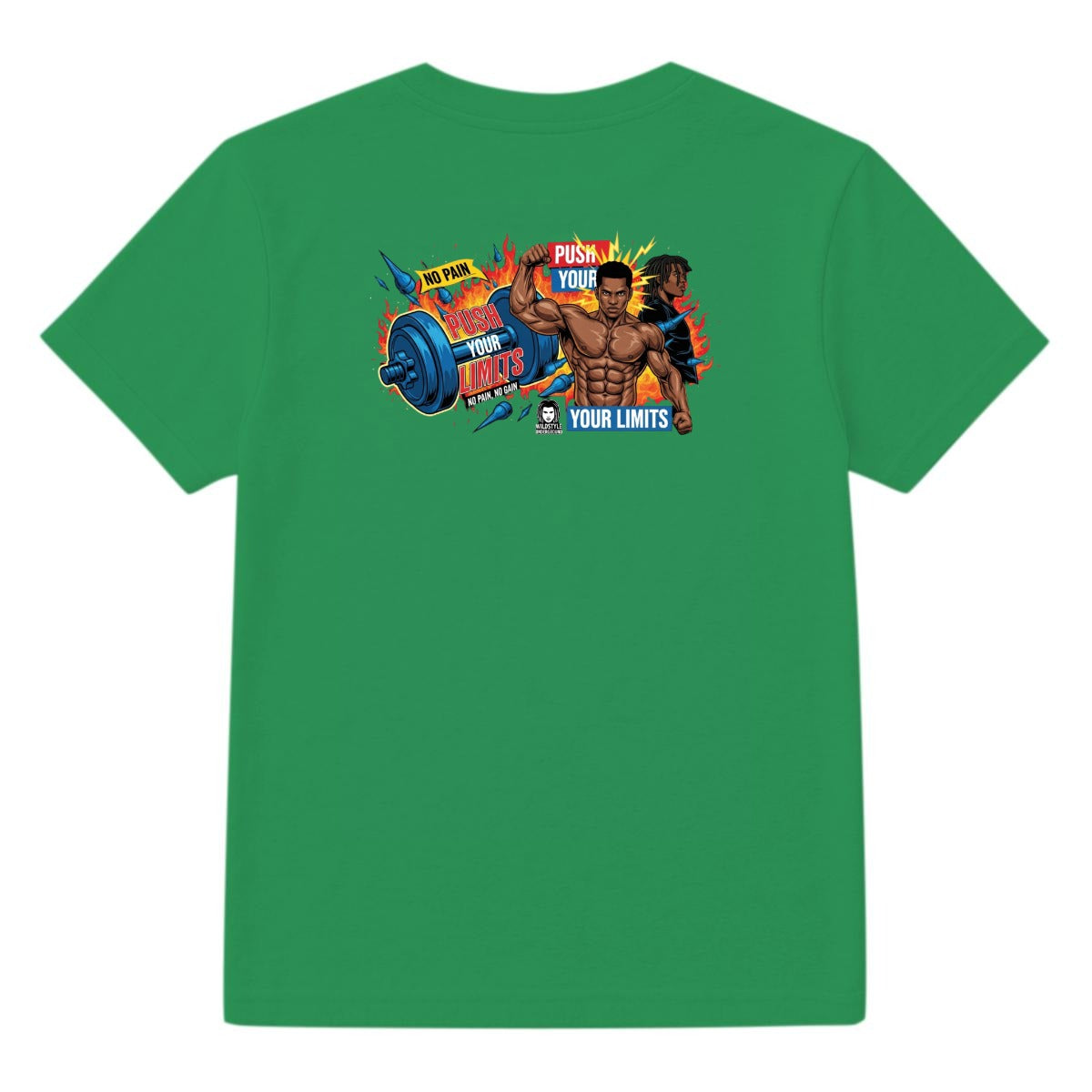 Men's T-Shirt Printed in USA |Gildan 5000 Back DTF