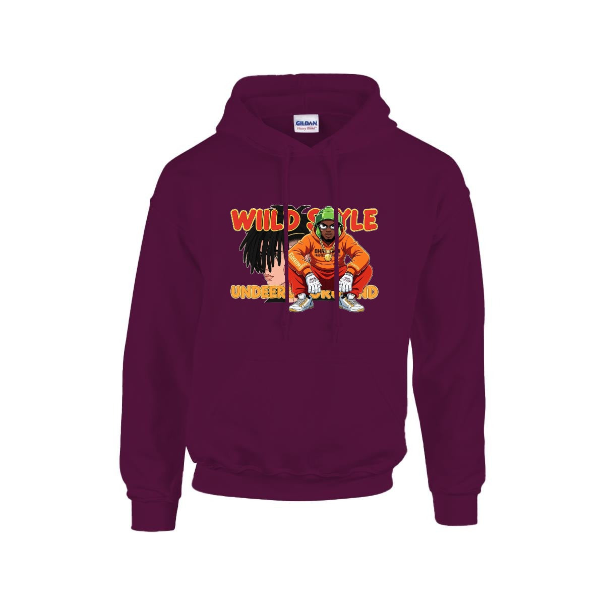 Men's Hoodie Printed in USA |Gildan 18500  Double DTF Yoycol