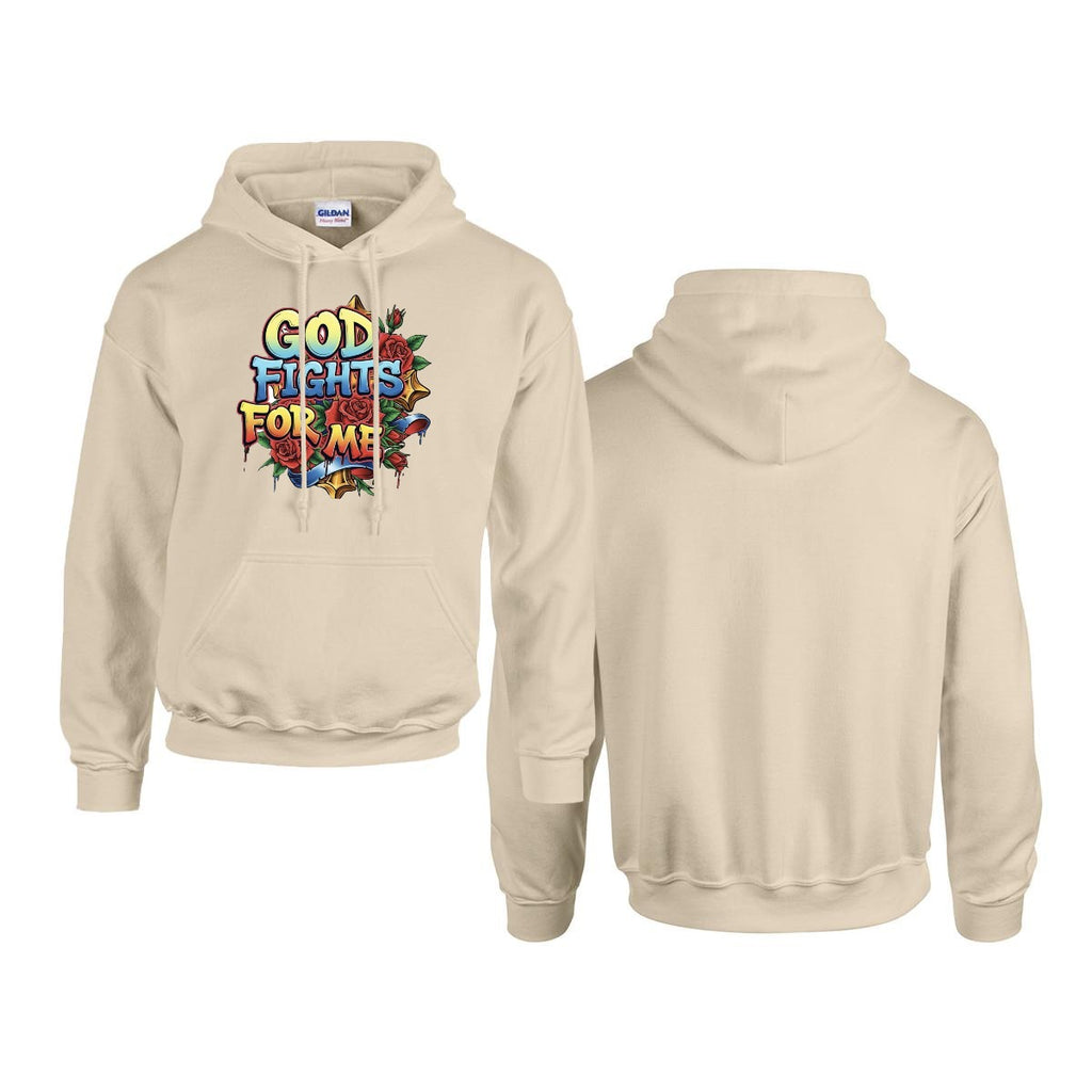 Men's Hoodie Printed in USA |Gildan 18500 Front DTF