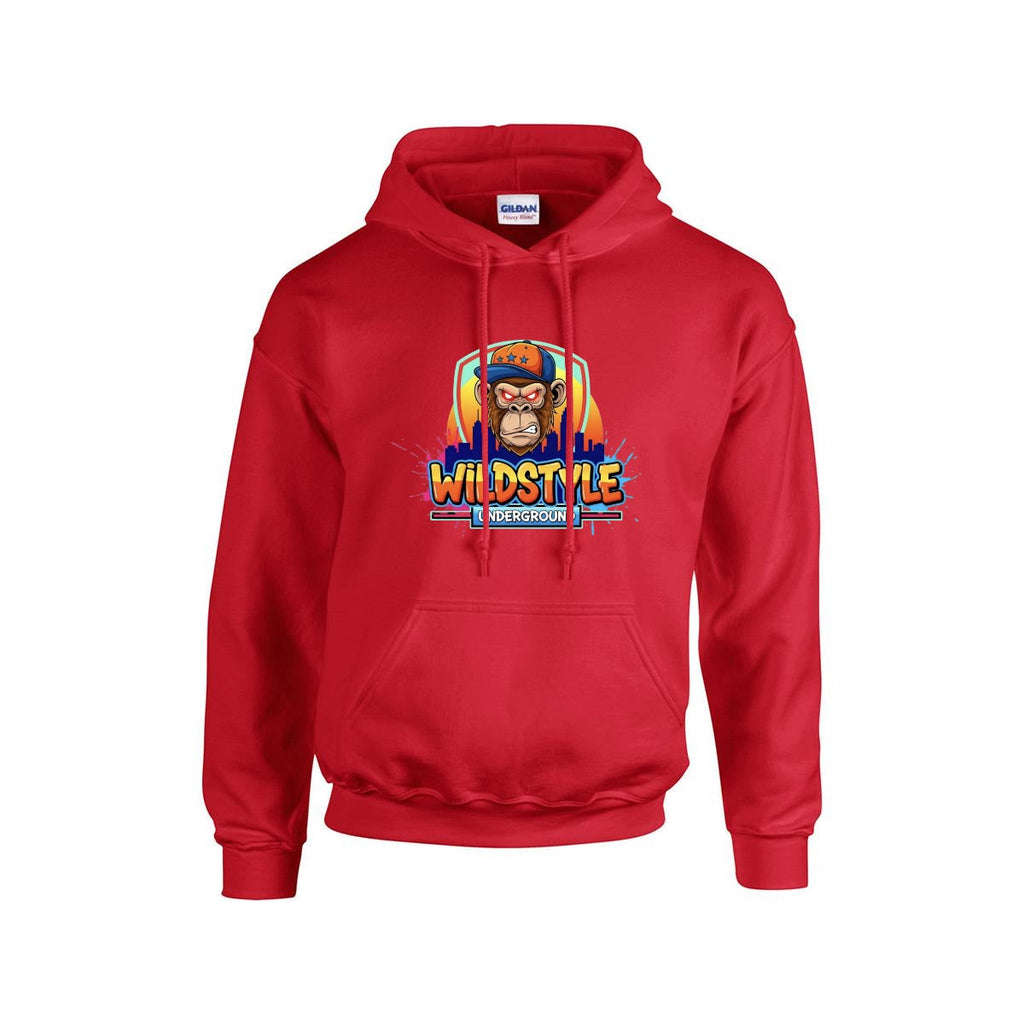 Men's Hoodie Printed in USA |Gildan 18500 Front DTF Yoycol
