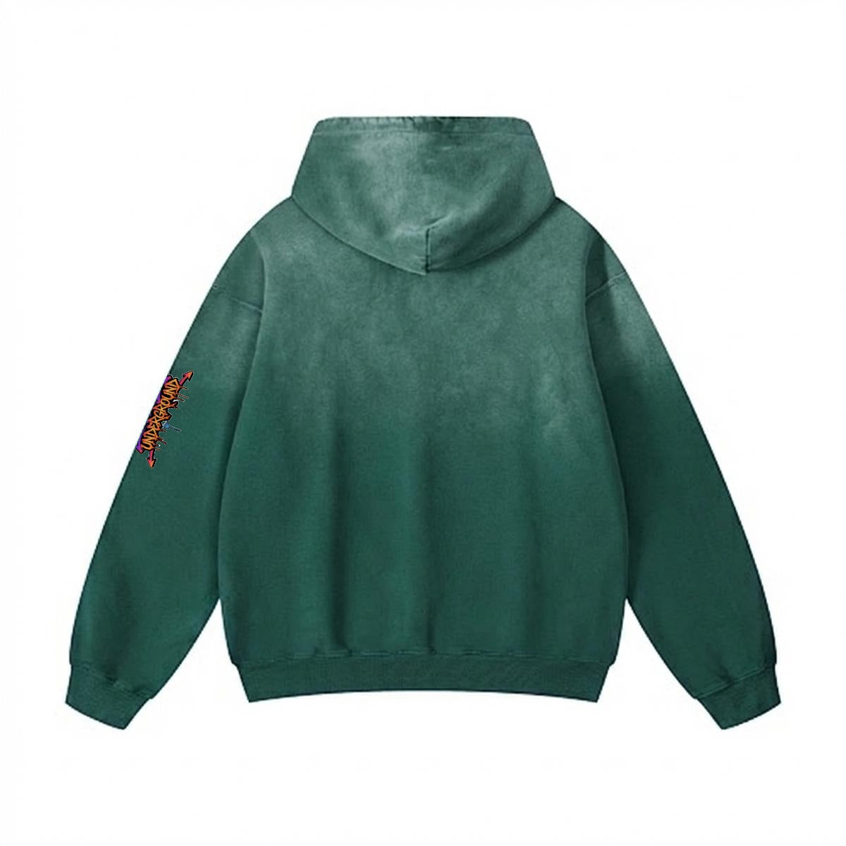 Men’s Vintage Wash Pullover Hoodie|420GSM DTF Yoycol
