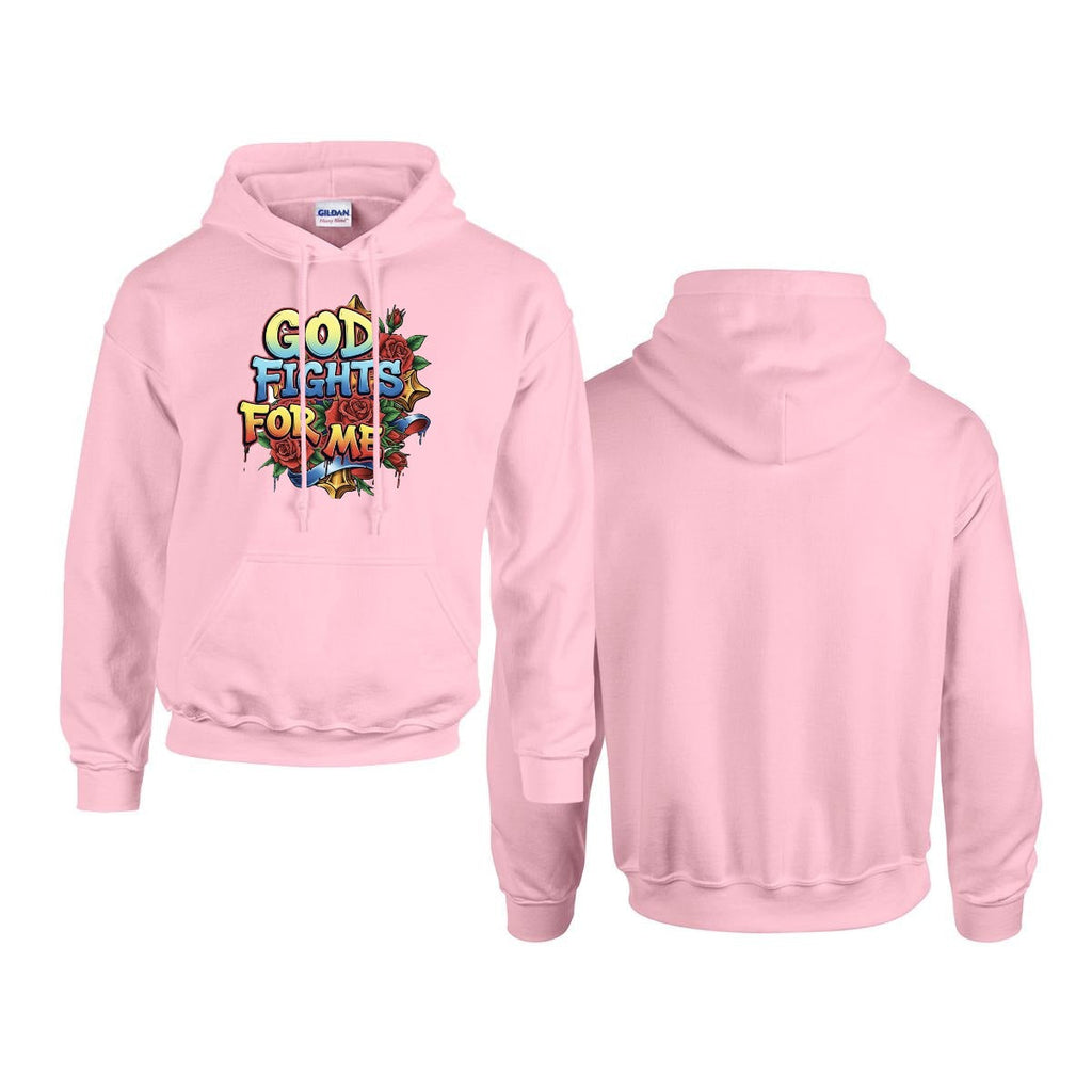 Men's Hoodie Printed in USA |Gildan 18500 Front DTF