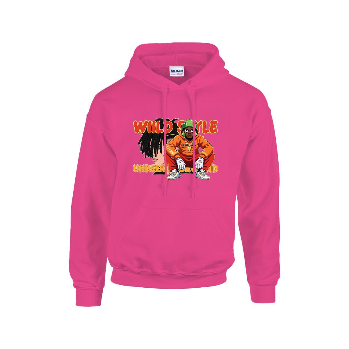Men's Hoodie Printed in USA |Gildan 18500  Double DTF Yoycol