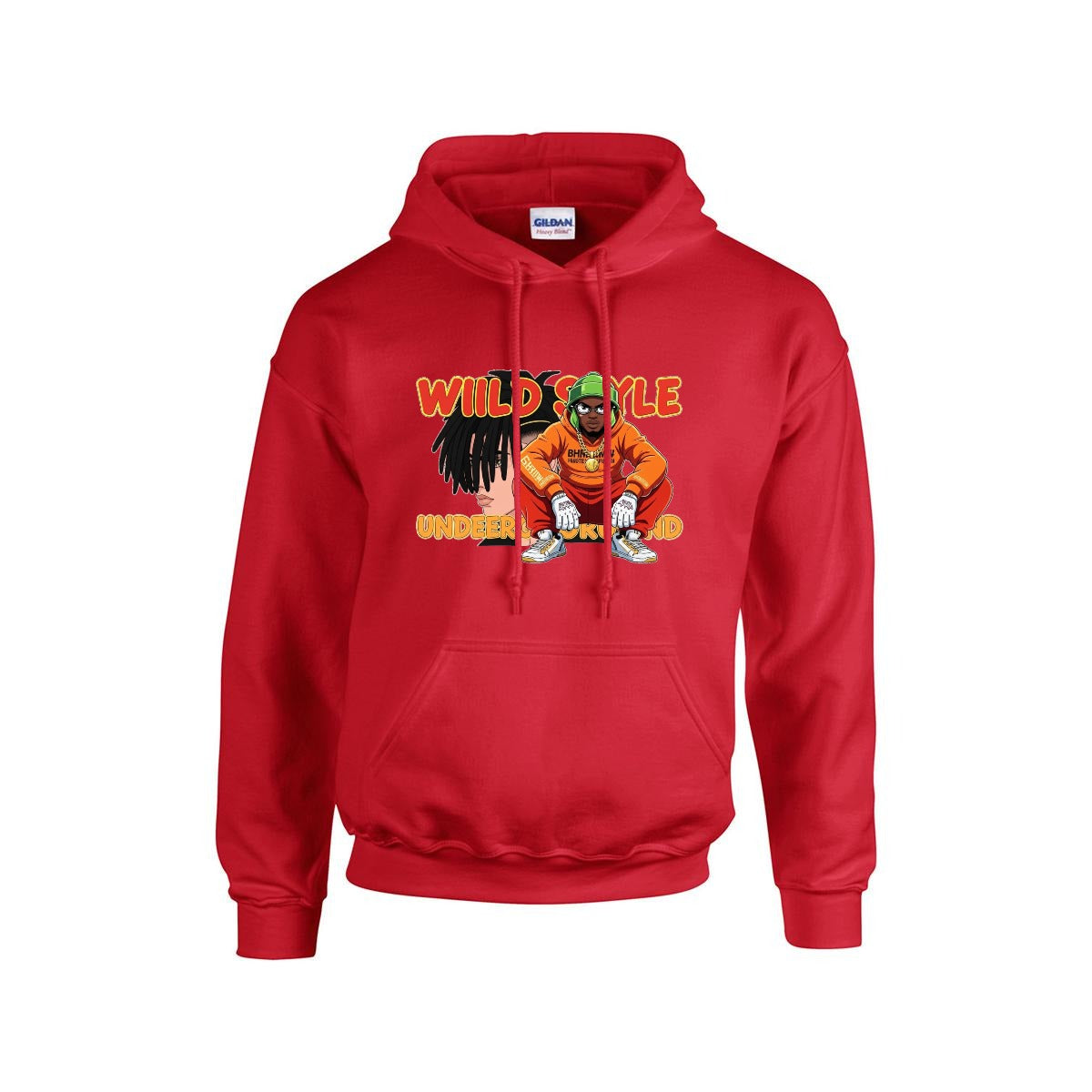 Men's Hoodie Printed in USA |Gildan 18500  Double DTF Yoycol