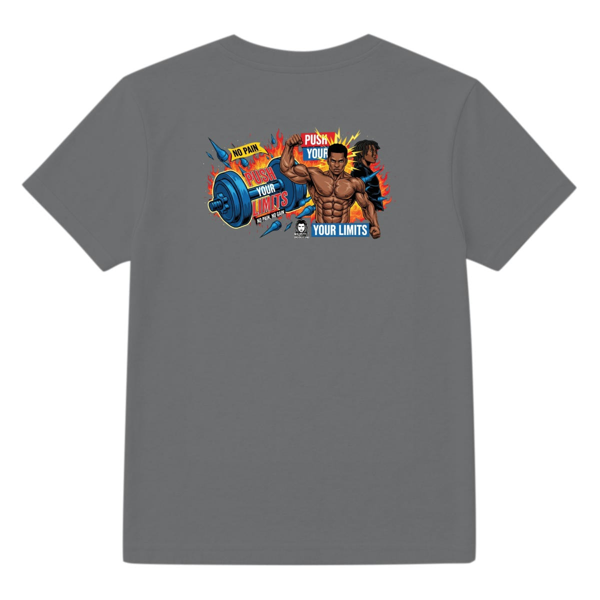 Men's T-Shirt Printed in USA |Gildan 5000 Back DTF