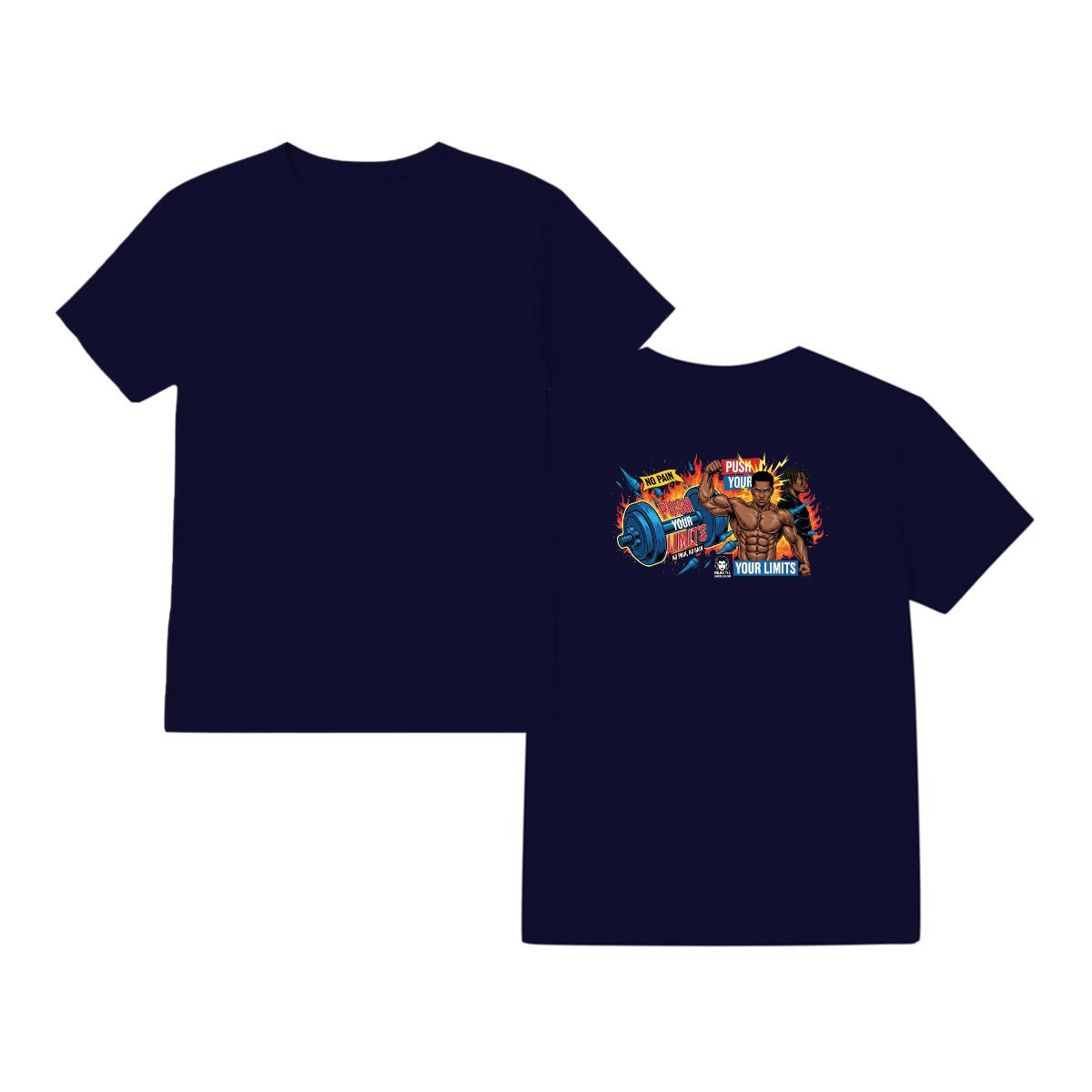 Men's T-Shirt Printed in USA |Gildan 5000 Back DTF