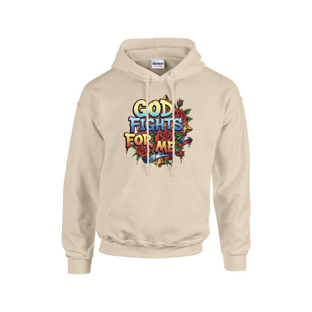 Men's Hoodie Printed in USA |Gildan 18500 Front DTF