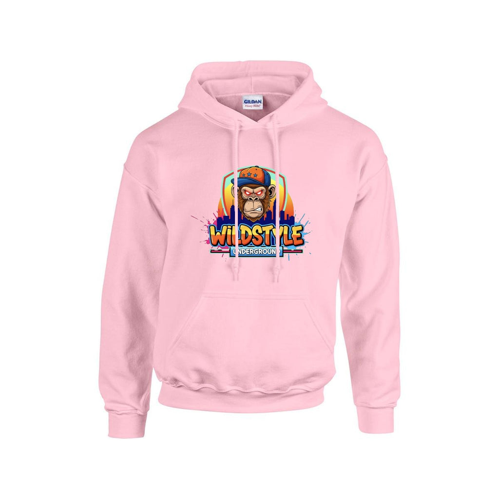 Men's Hoodie Printed in USA |Gildan 18500 Front DTF