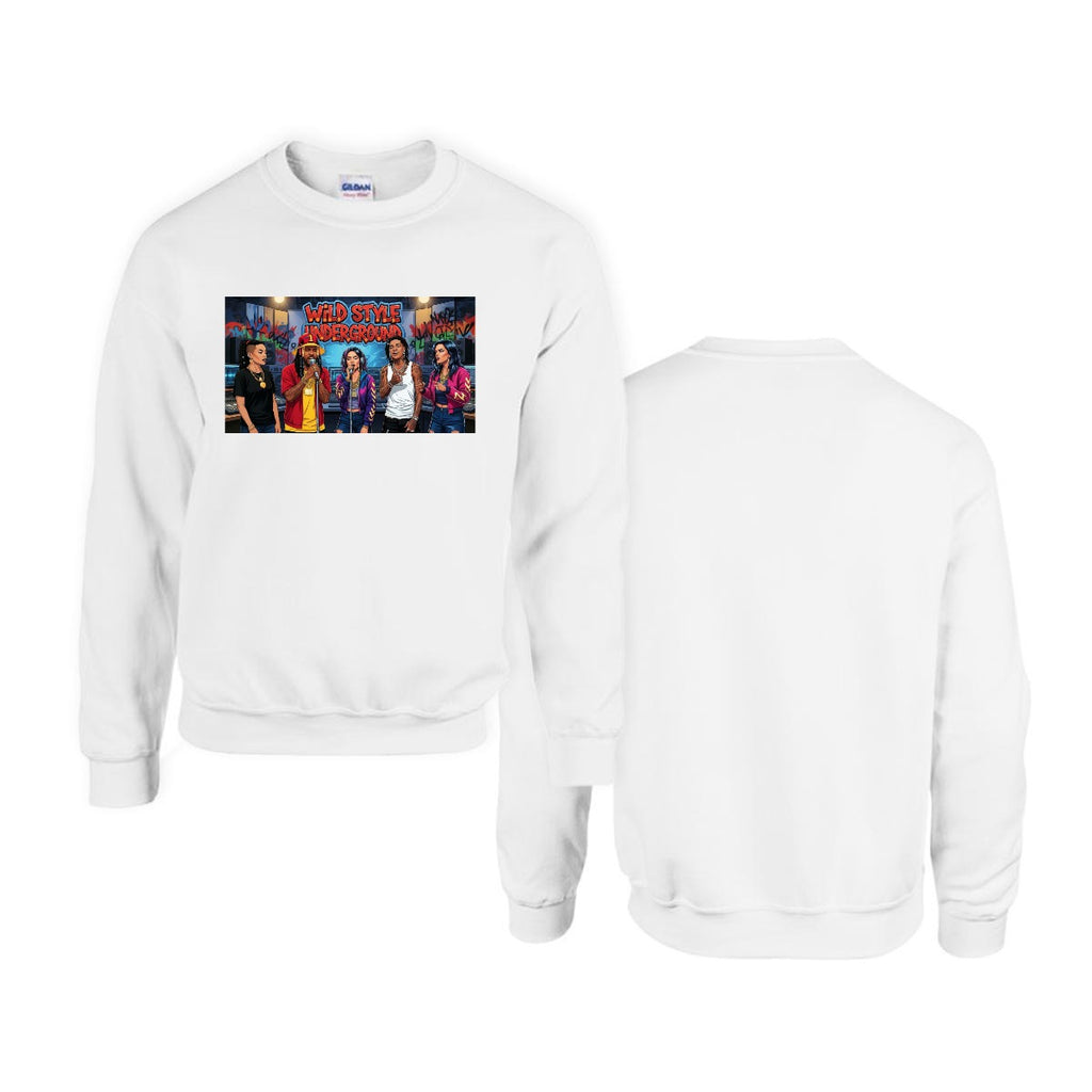 Men's Sweatshirt Printed in USA |Gildan 18000 Front DTF