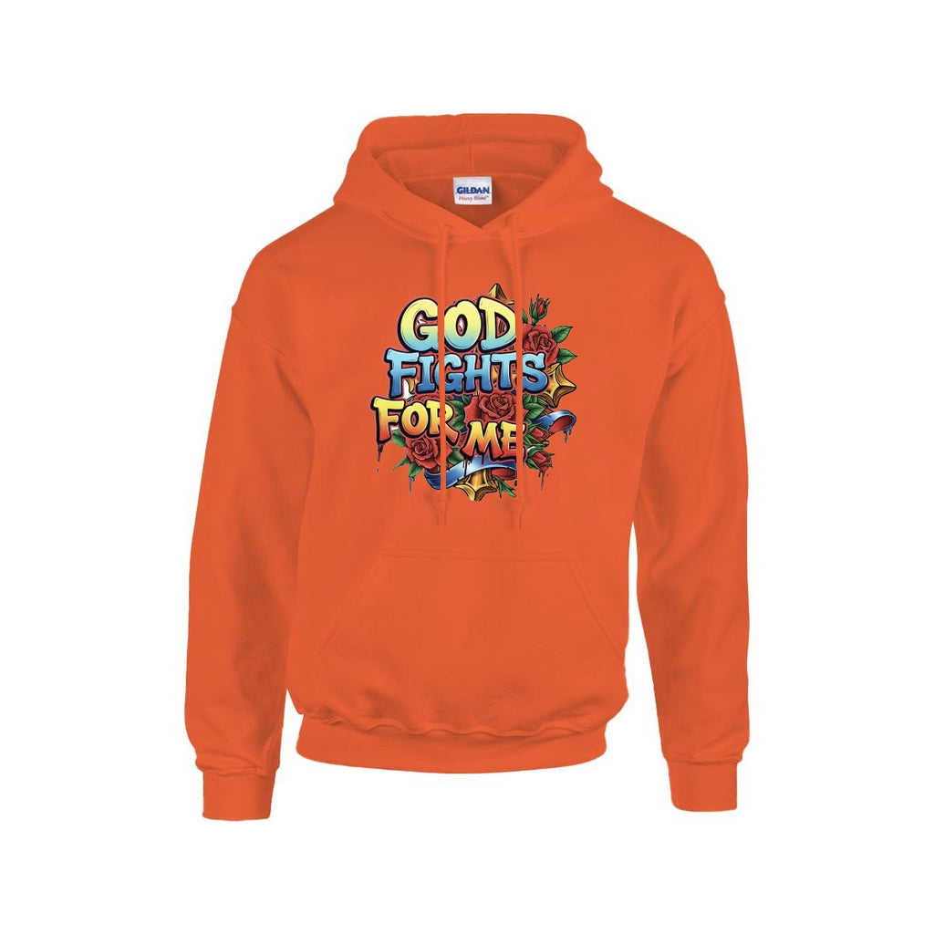 Men's Hoodie Printed in USA |Gildan 18500 Front DTF