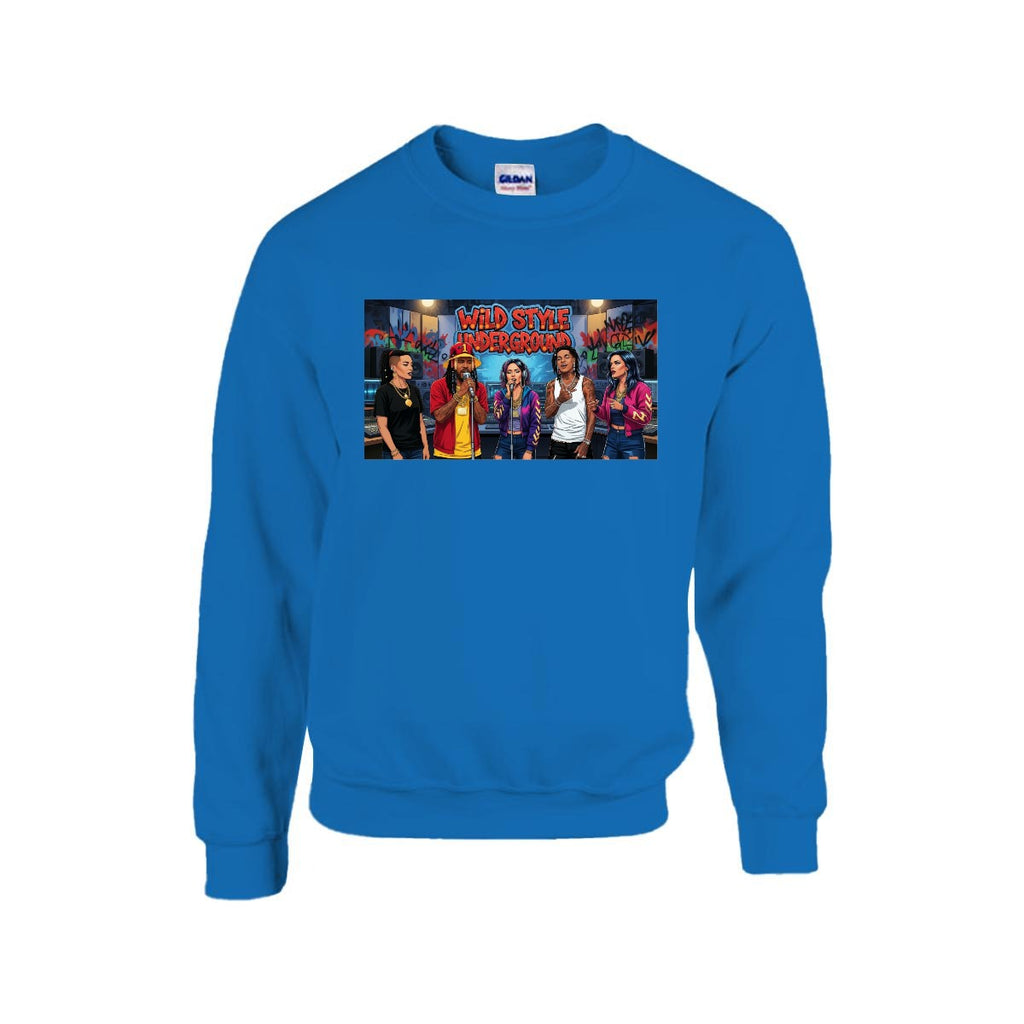 Men's Sweatshirt Printed in USA |Gildan 18000 Front DTF