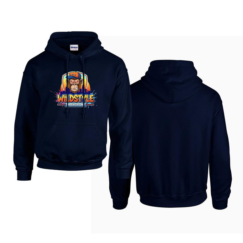 Men's Hoodie Printed in USA |Gildan 18500 Front DTF