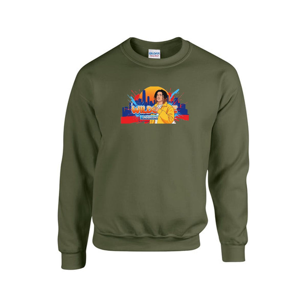 Men's Sweatshirt Printed in USA |Gildan 18000 Front DTF Yoycol