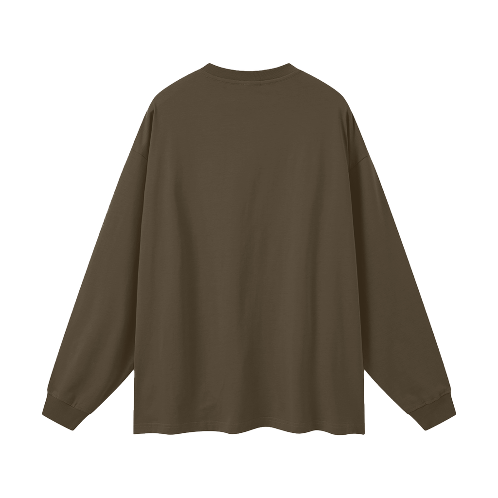 Oversized Unisex Long Sleeve T-Shirt ODMPOD