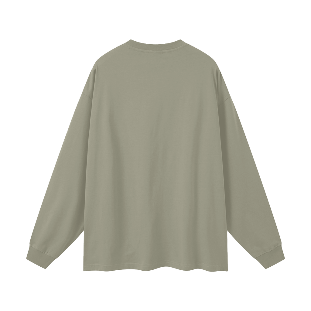 Oversized Unisex Long Sleeve T-Shirt ODMPOD