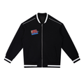 Contrast Piping Zip Bomber Jacket ODMPOD