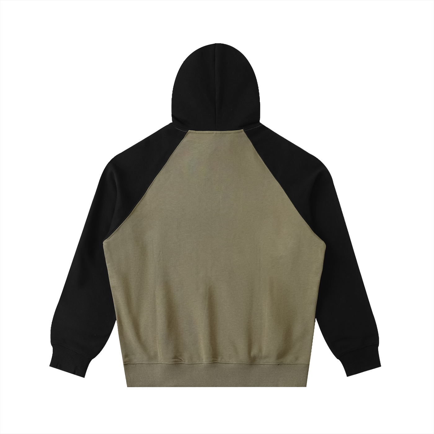 Color-Block Raglan Sleeve Hoodie ODMPOD