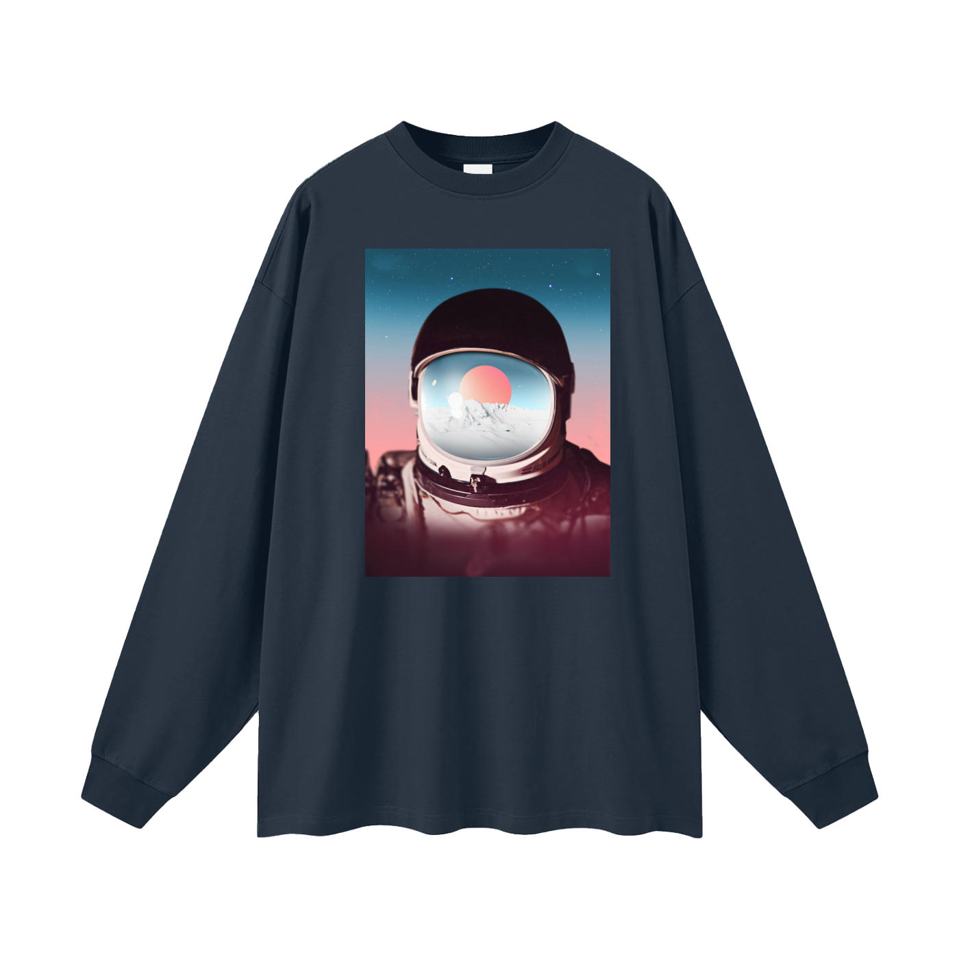 Oversized Unisex Long Sleeve T-Shirt ODMPOD
