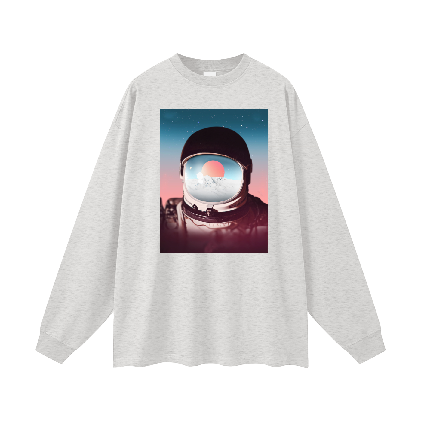 Oversized Unisex Long Sleeve T-Shirt ODMPOD