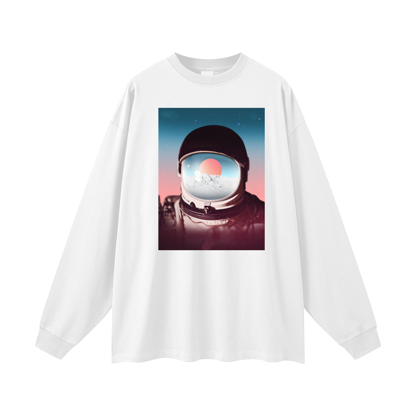 Oversized Unisex Long Sleeve T-Shirt ODMPOD