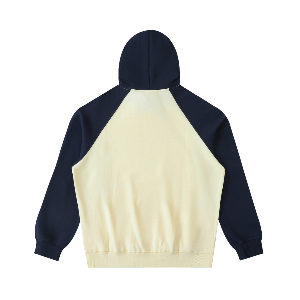 Color-Block Raglan Sleeve Hoodie ODMPOD