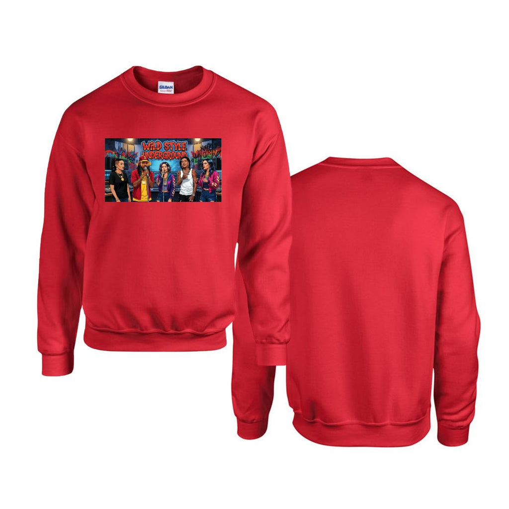 Men's Sweatshirt Printed in USA |Gildan 18000 Front DTF