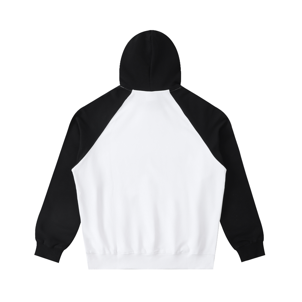 Color-Block Raglan Sleeve Hoodie ODMPOD