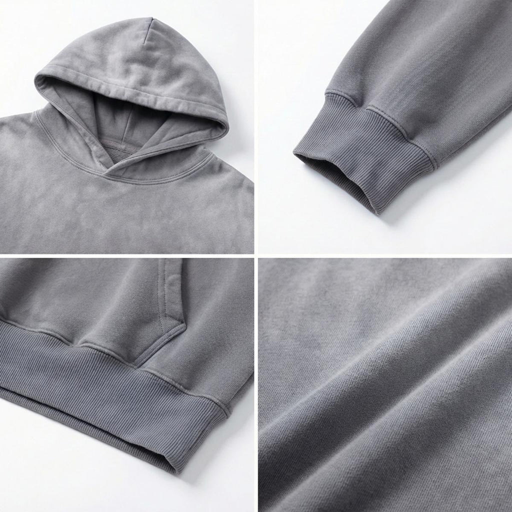 Men’s Vintage Wash Pullover Hoodie|420GSM DTF Yoycol