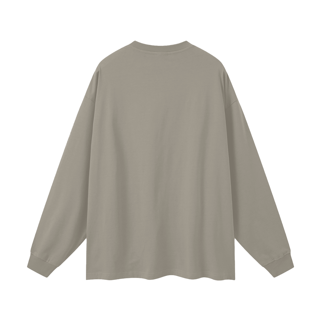 Oversized Unisex Long Sleeve T-Shirt ODMPOD