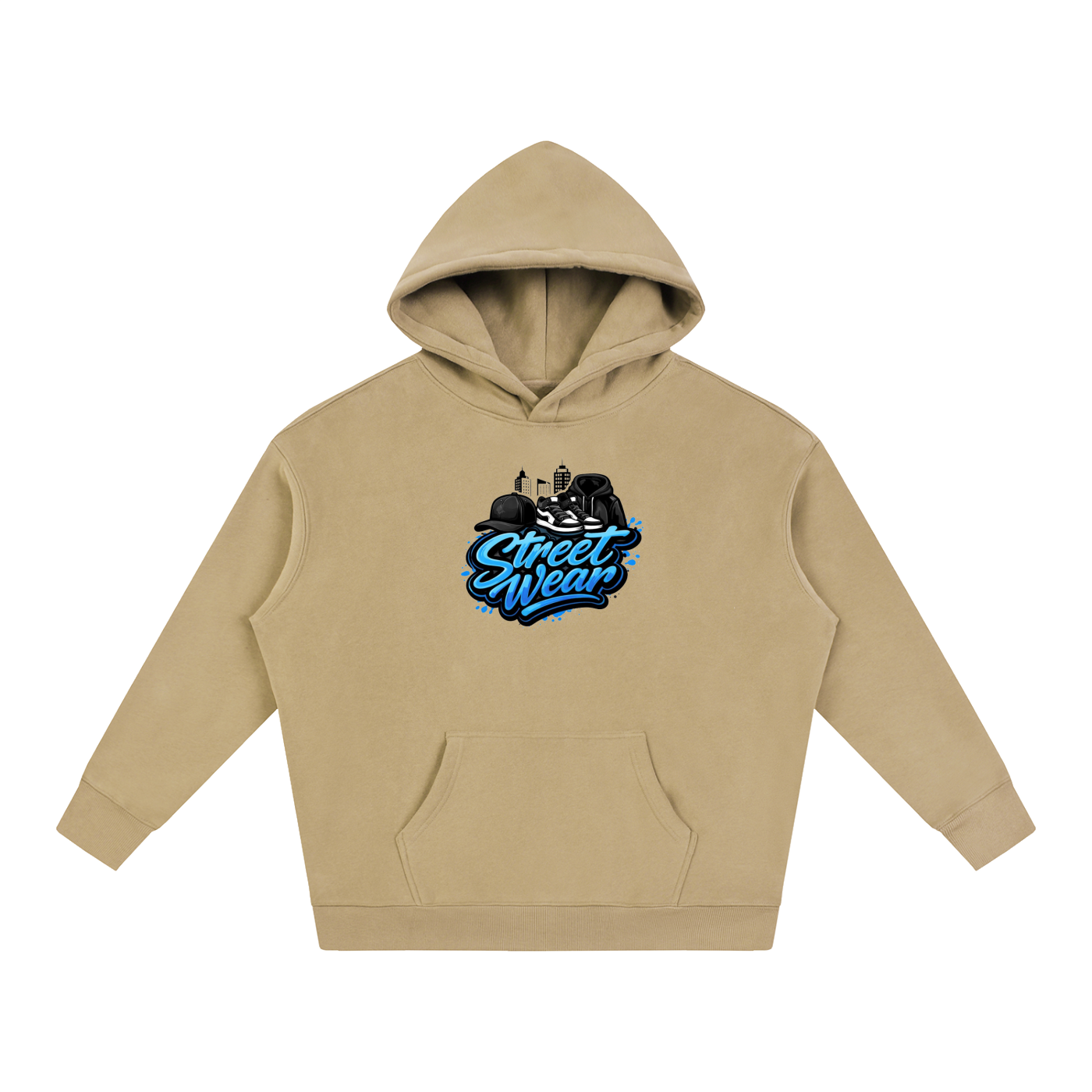 Oversize Fleeced Hoodie