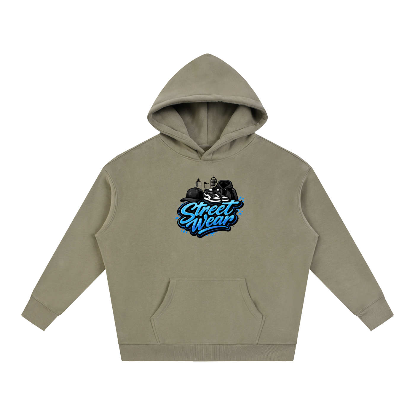 Oversize Fleeced Hoodie