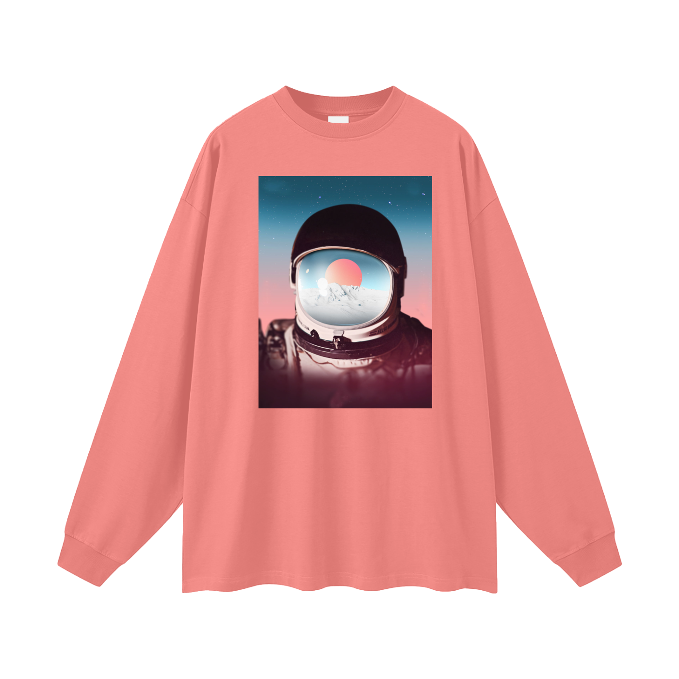 Oversized Unisex Long Sleeve T-Shirt ODMPOD