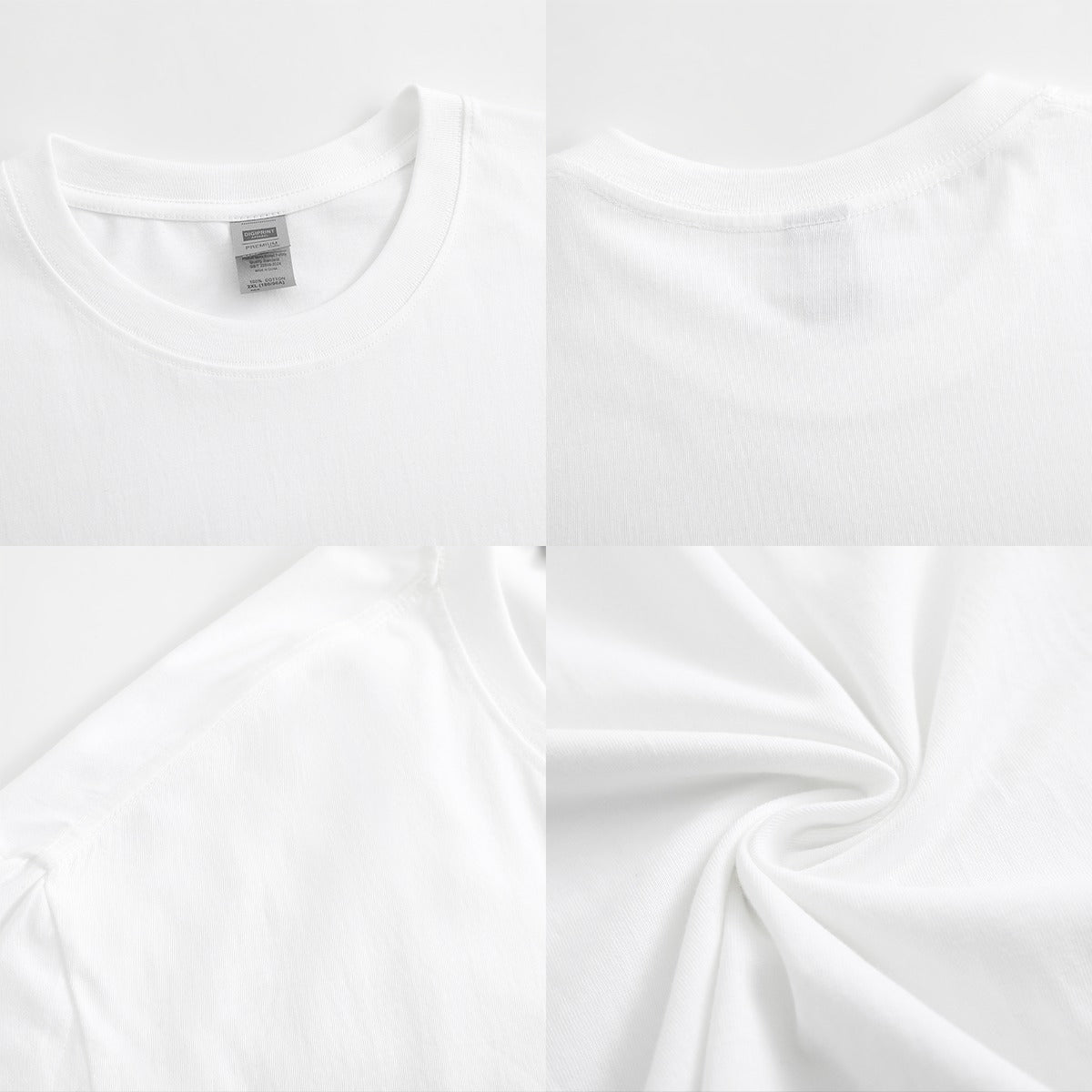 Men's T-Shirt Printed in USA|180GSM Front & Back DTF