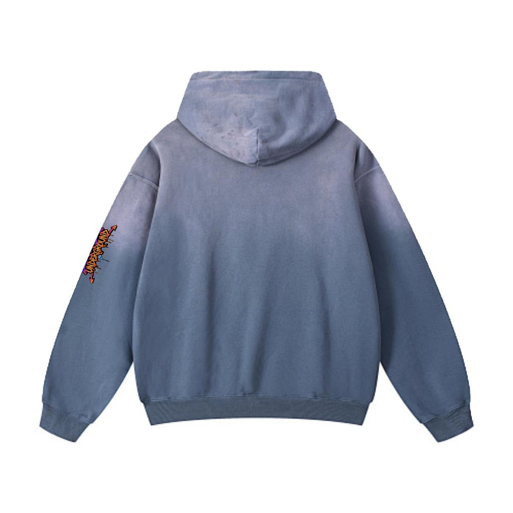 Men’s Vintage Wash Pullover Hoodie|420GSM DTF Yoycol