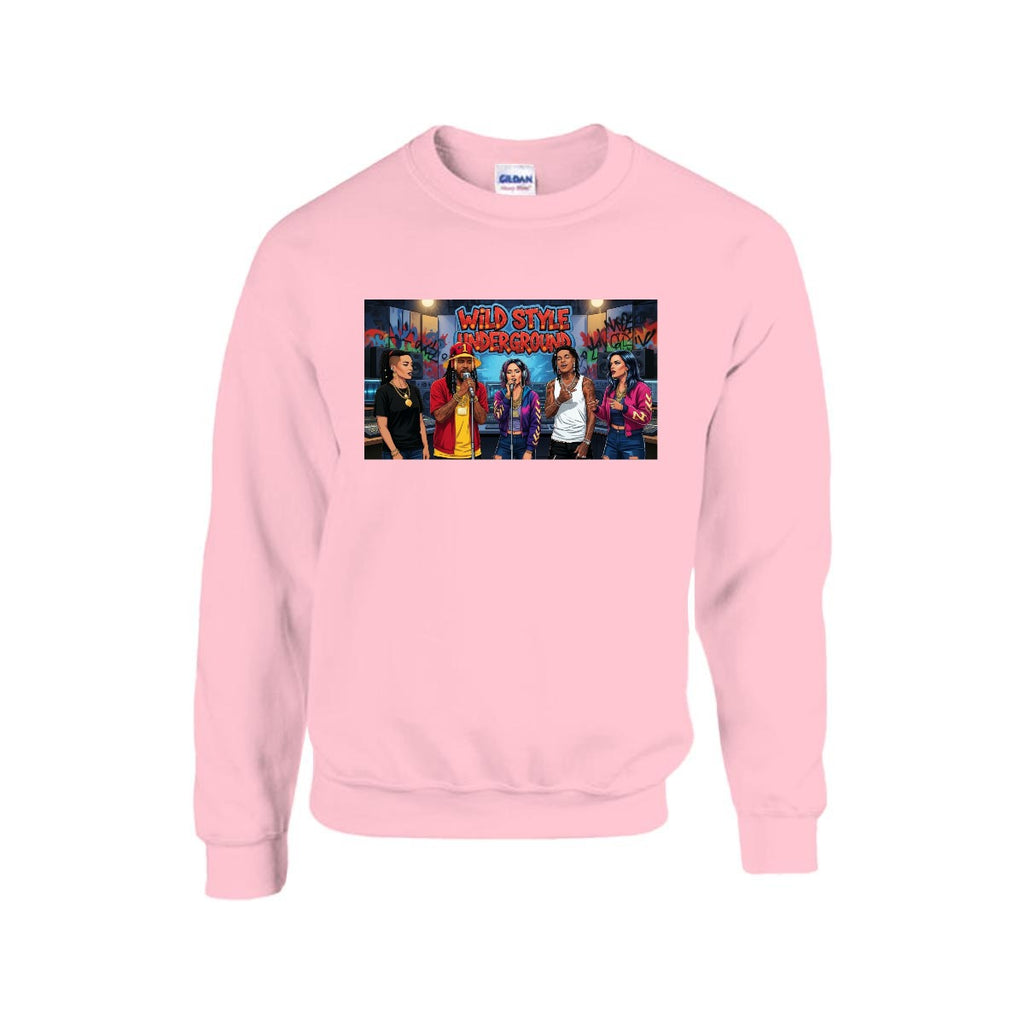 Men's Sweatshirt Printed in USA |Gildan 18000 Front DTF