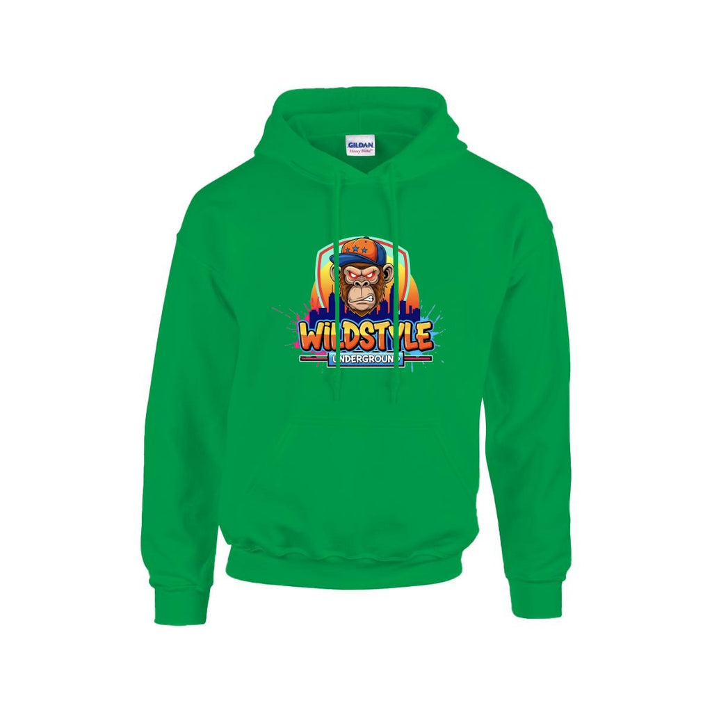 Men's Hoodie Printed in USA |Gildan 18500 Front DTF Yoycol