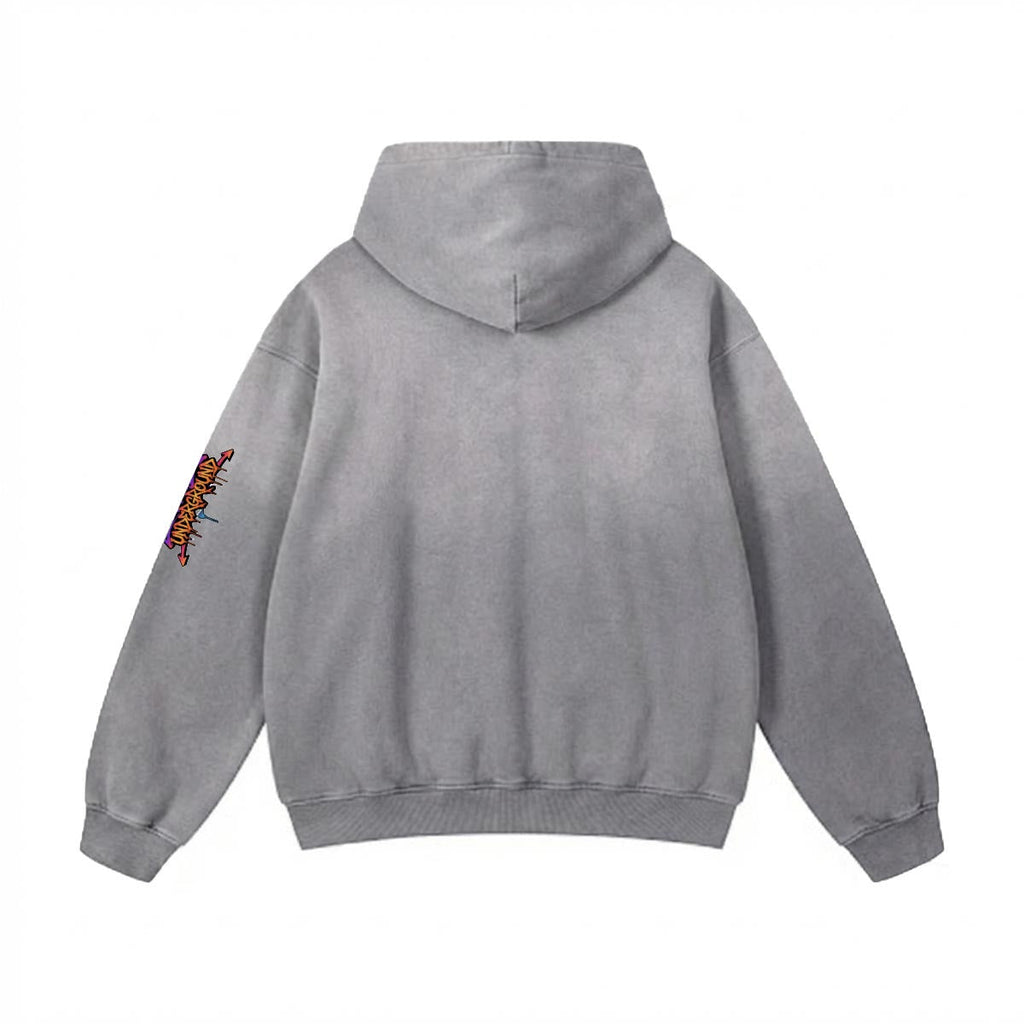 Men’s Vintage Wash Pullover Hoodie|420GSM DTF Yoycol