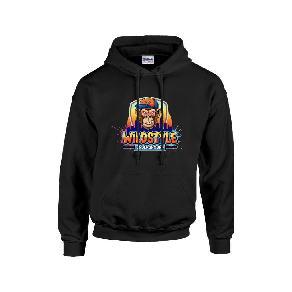 Men's Hoodie Printed in USA |Gildan 18500 Front DTF Yoycol