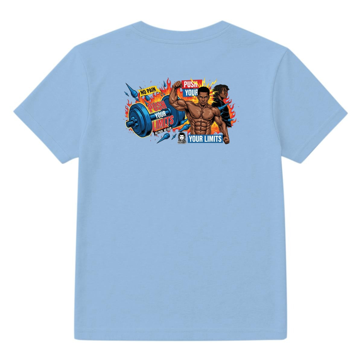 Men's T-Shirt Printed in USA |Gildan 5000 Back DTF