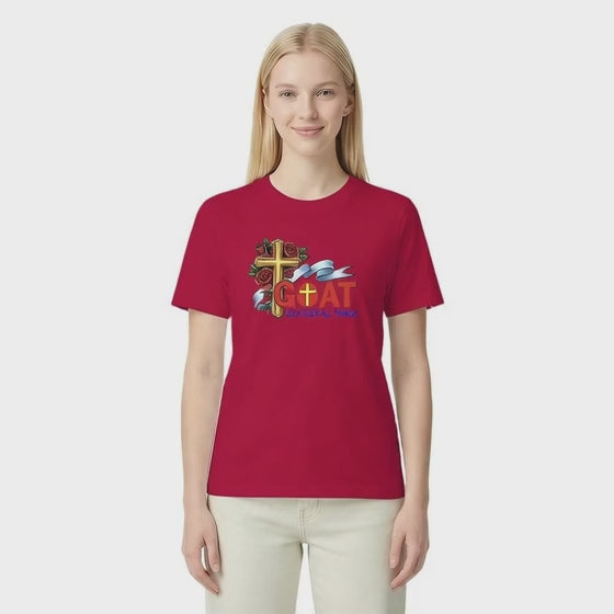 Women's T-Shirt|Comfort Colors C1717 Front DTF