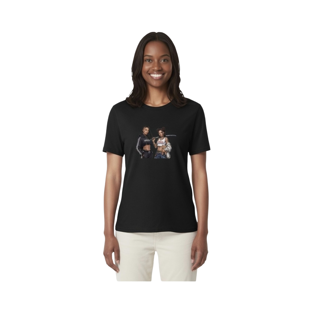 Women's T-Shirt|Comfort Colors C1717 Front DTF