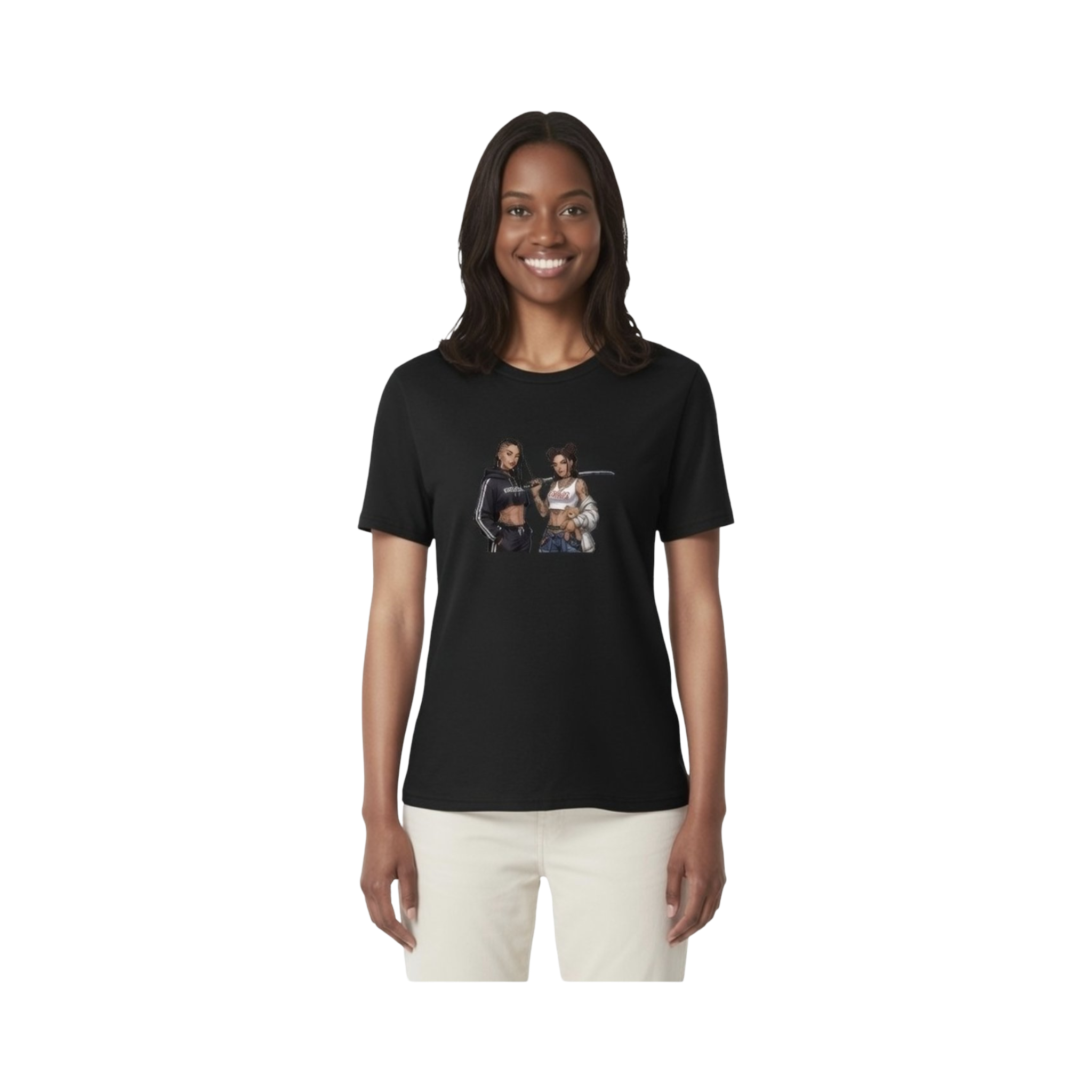 Women's T-Shirt|Comfort Colors C1717 Front DTF