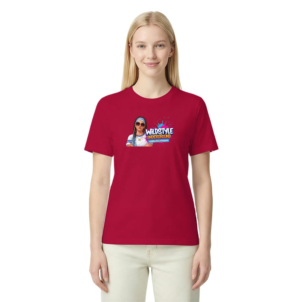 Women's T-Shirt|Comfort Colors C1717 Front DTF