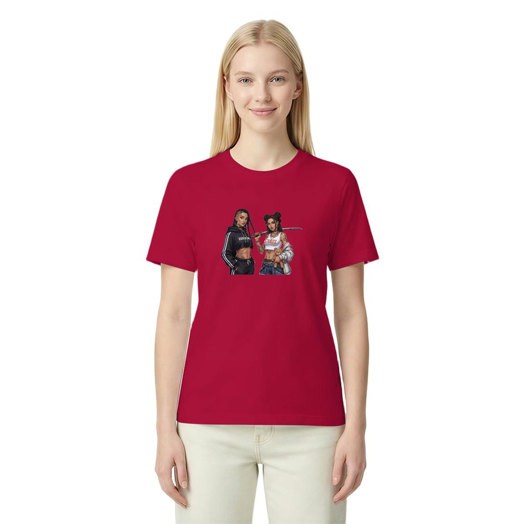 Women's T-Shirt|Comfort Colors C1717 Front DTF