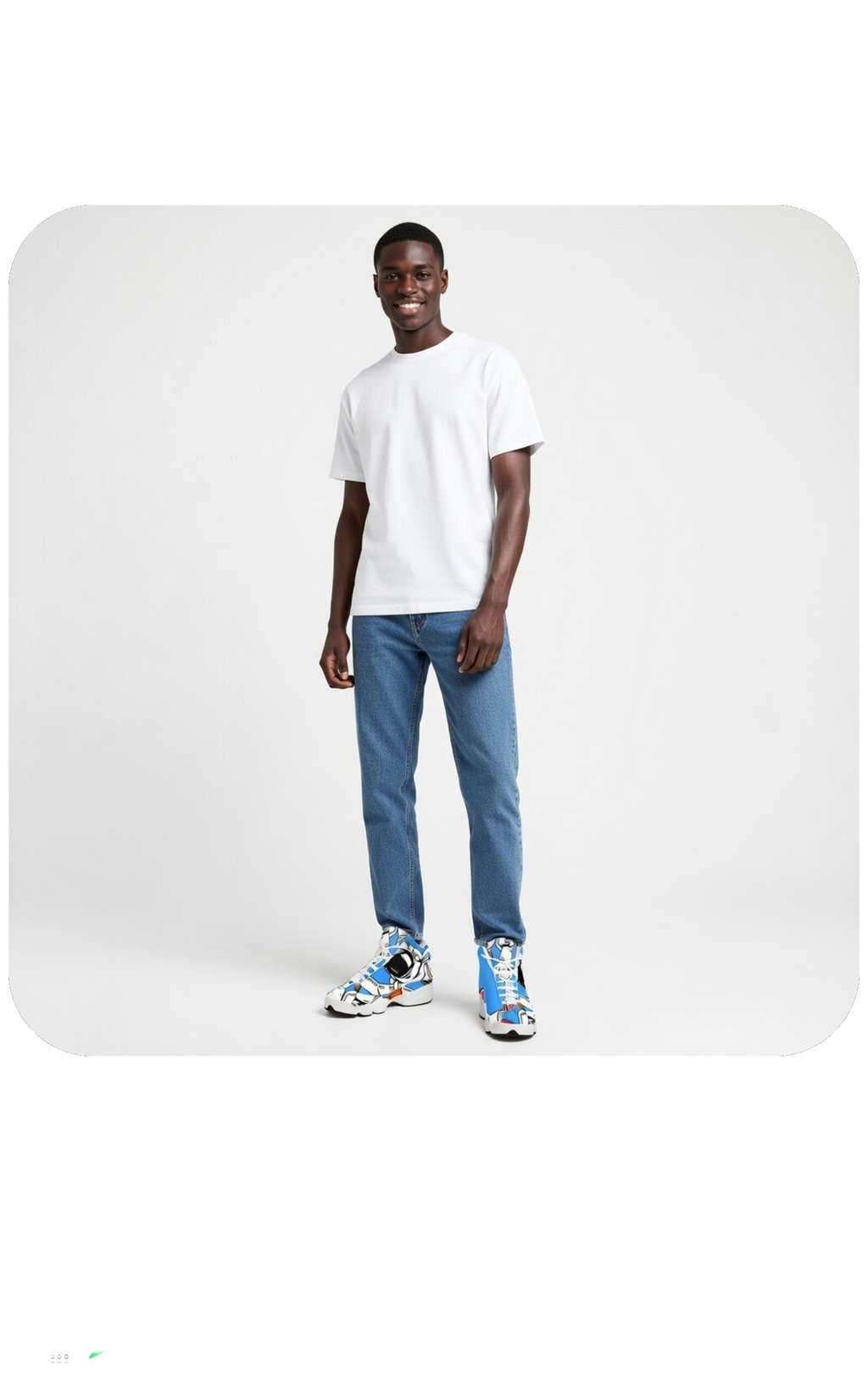 Men's Curved Basketball Shoes With Thick Soles